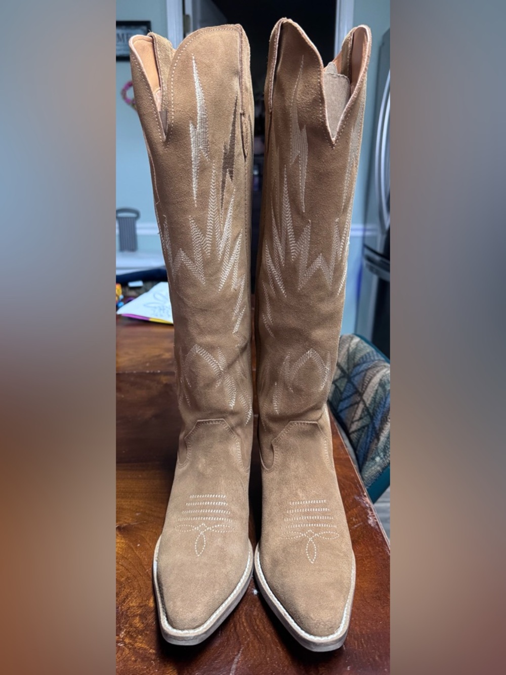 Dingo thunder Road Western Knee-High Heeled Boots
